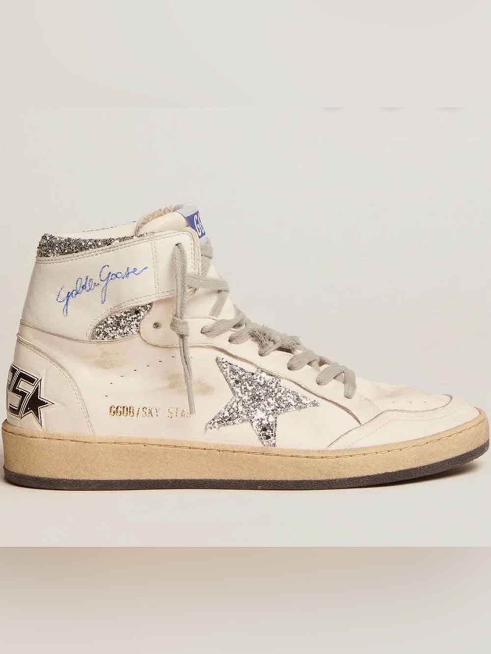 Golden Goose Women's Sky Star High Top Sneakers